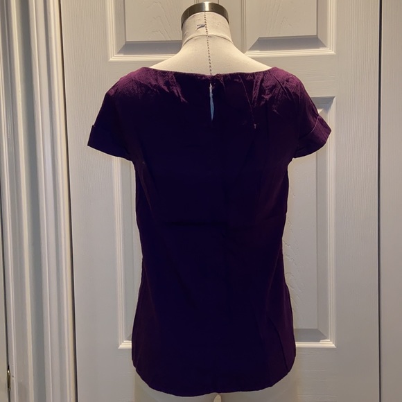 Limited Cap Sleeve Piqued Top - Picture 5 of 7